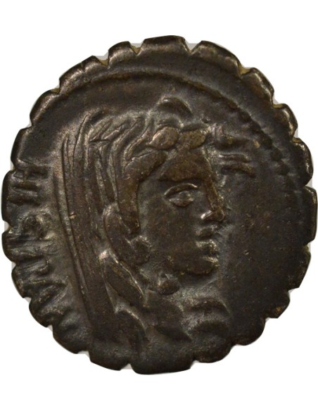 République Romaine Aulus Postumius 1 denier Argent 81 Av JC R Rome