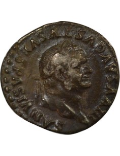 Rome Empire Vespasien Capricornes 1 denier Argent 79-80 R Rome 2