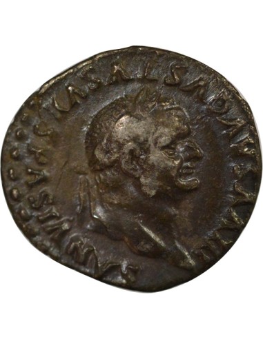 Rome Empire Vespasien Capricornes 1 denier Argent 79-80 R Rome