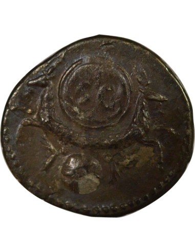 Rome Empire Vespasien Capricornes 1 denier Argent 79-80 R Rome