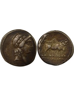 République Romaine Auguste Araire 1 denier Argent 2 Av JC - 12 R Rome