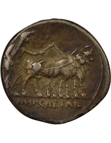 République Romaine Auguste Araire 1 denier Argent 2 Av JC - 12 R Rome