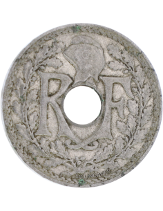 France 25 Centimes, Lindauer - 1914 - Cmes soulignés 2