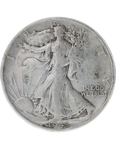 USA 1/2 Dollar Liberty Walking