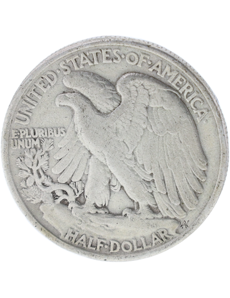 USA 1/2 Dollar Liberty Walking