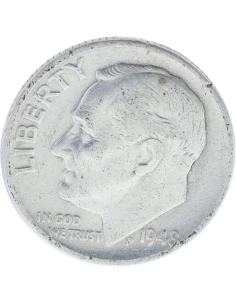 USA 1 Dime Argent Roosevelt