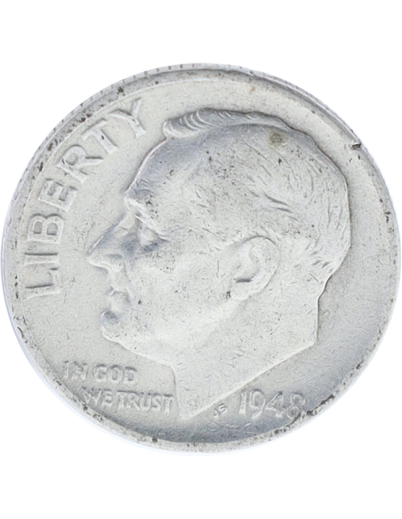 USA 1 Dime Argent Roosevelt