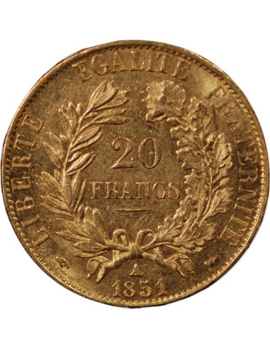 CERES - 20 FRANCS OR 1851 A PARIS