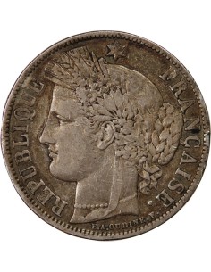France 5 Francs 1849-1851 - Ateliers variés - Cérès - IIème République 2