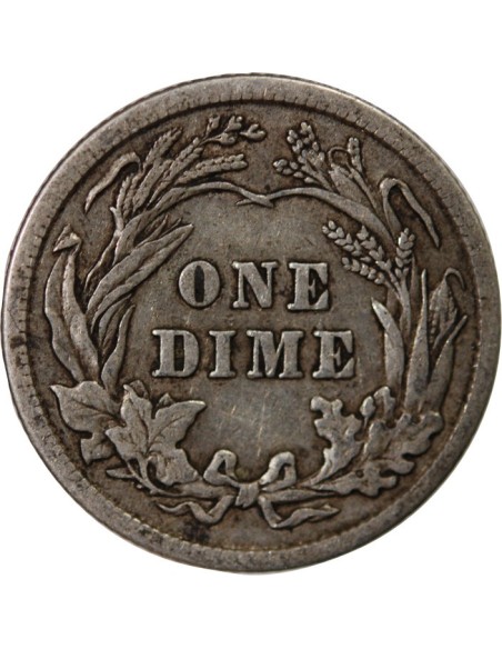 Etats Unis d'Amérique 10 Cents, Barber Dime - 1892-1916