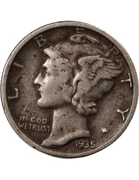 Etats Unis d'Amérique 10 Cents, Mercury Dime - 1916 / 1945