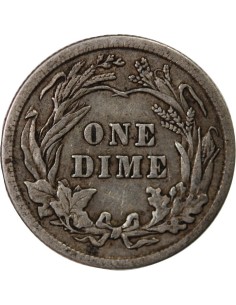 Etats Unis d'Amérique 10 Cents, Barber Dime - 1892-1916 2