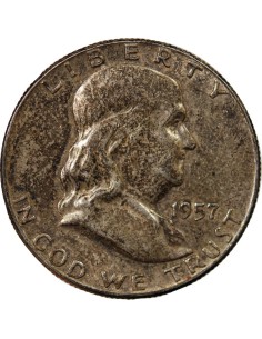 Etats Unis d'Amérique 1/2 Dollar Argent, Franklin - 1948 / 1963 2