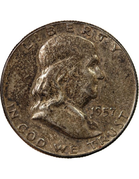 Etats Unis d'Amérique 1/2 Dollar Argent, Franklin - 1948 / 1963