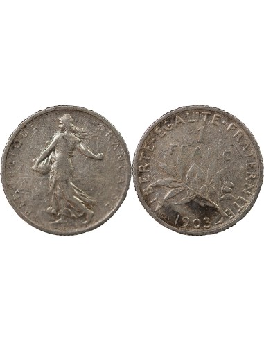 France Semeuse - 1 Franc Argent 1903