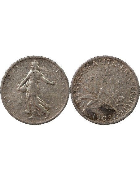 France Semeuse - 1 Franc Argent 1903