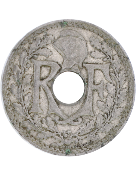 France 25 Centimes, Lindauer - 1914 - Cmes soulignés