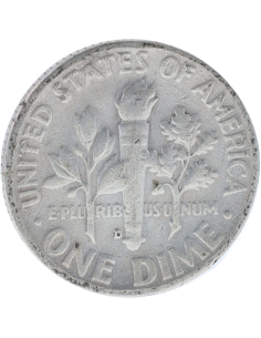 USA 1 Dime Argent Roosevelt 2