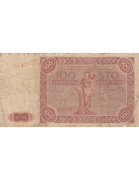 Pologne 100 zlotych 1947