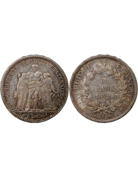 5 francs Argent 1872