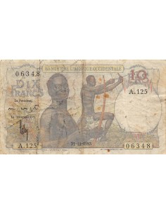 B A O 10 francs 1953