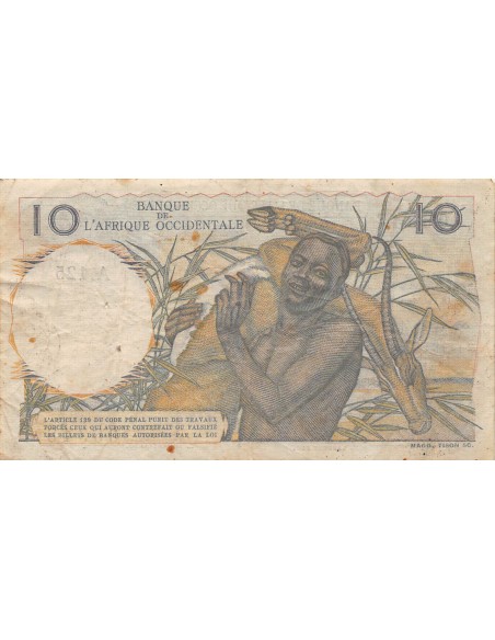 B A O 10 francs 1953