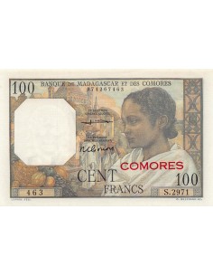 Comores 100 francs 1963