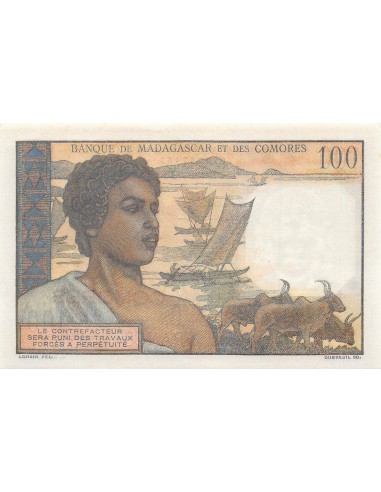 Comores 100 francs 1963