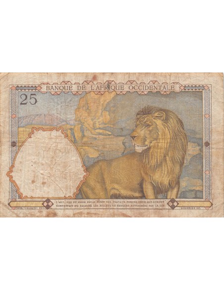B A O 25 francs 1942