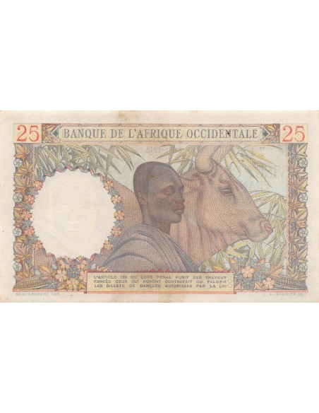 B A O 25 francs 1948