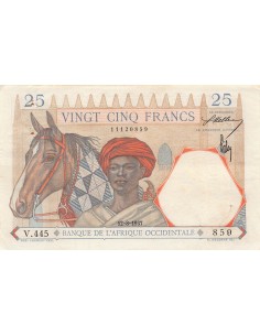 B A O 25 francs 1937