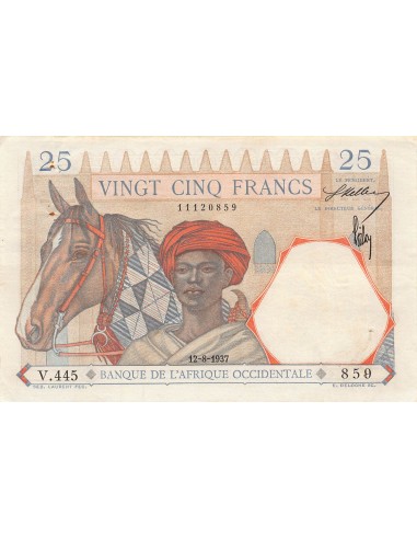 B A O 25 francs 1937