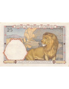 B A O 25 francs 1937 2