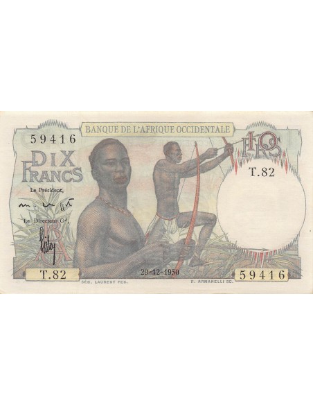 B A O 10 francs 1950