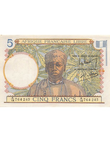 AEF 5 francs 1941