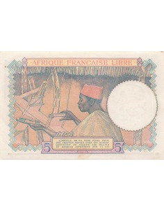 AEF 5 francs 1941 2