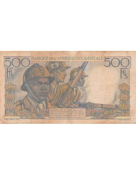 B A O 500 francs 1951