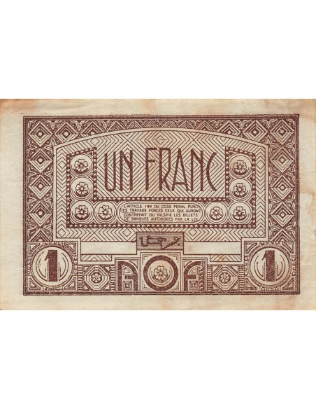 B A O 1 franc 1944