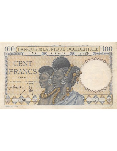 B A O 100 francs 1941