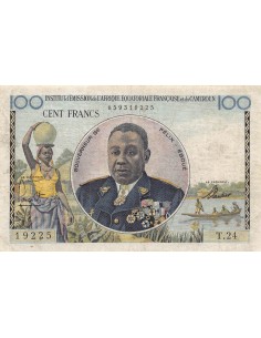 AEF 100 francs 1957