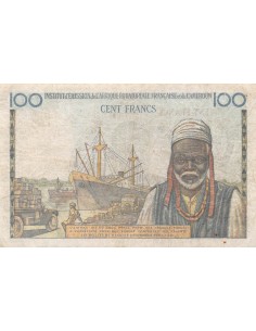 AEF 100 francs 1957 2