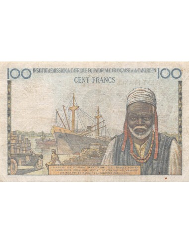 AEF 100 francs 1957