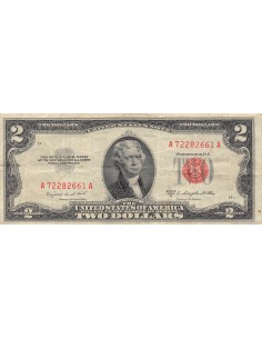 USA 2 dollars 1953