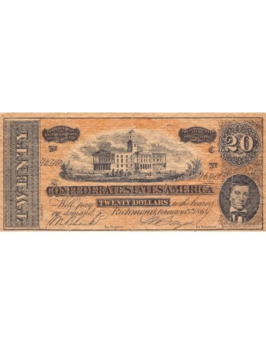 USA 20 dollars 1964