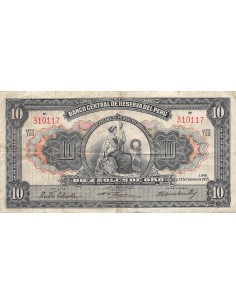 Pérou 10 soles 1955