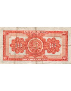Pérou 10 soles 1955 2