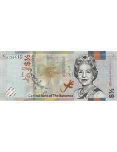 Bahamas 50 cents 2019