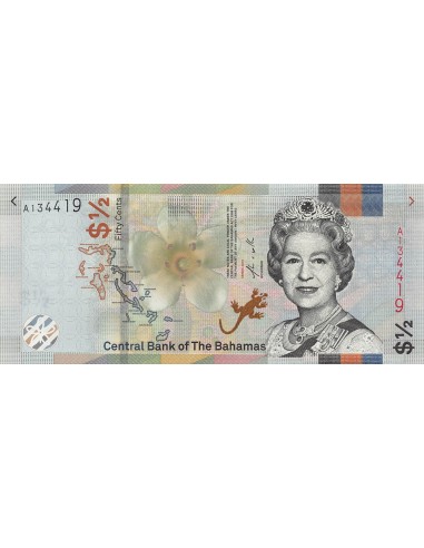 Bahamas 50 cents 2019
