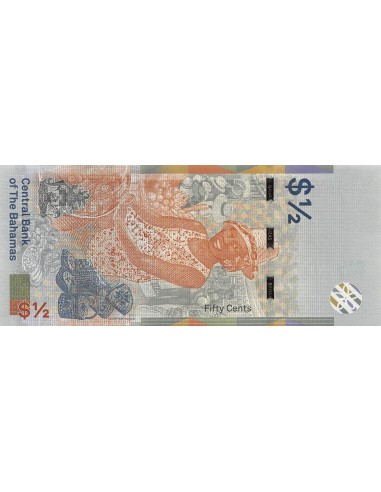 Bahamas 50 cents 2019