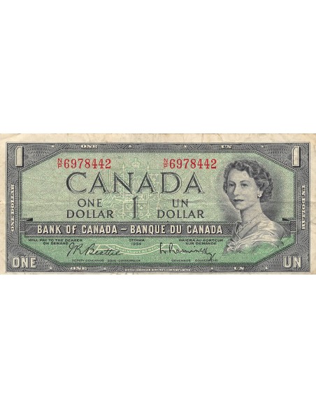 Canada 1 dollar 1954